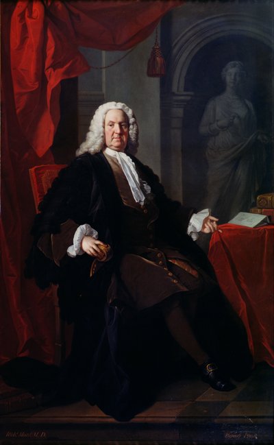 Portrait of Dr. Richard Mead by Allan Ramsay